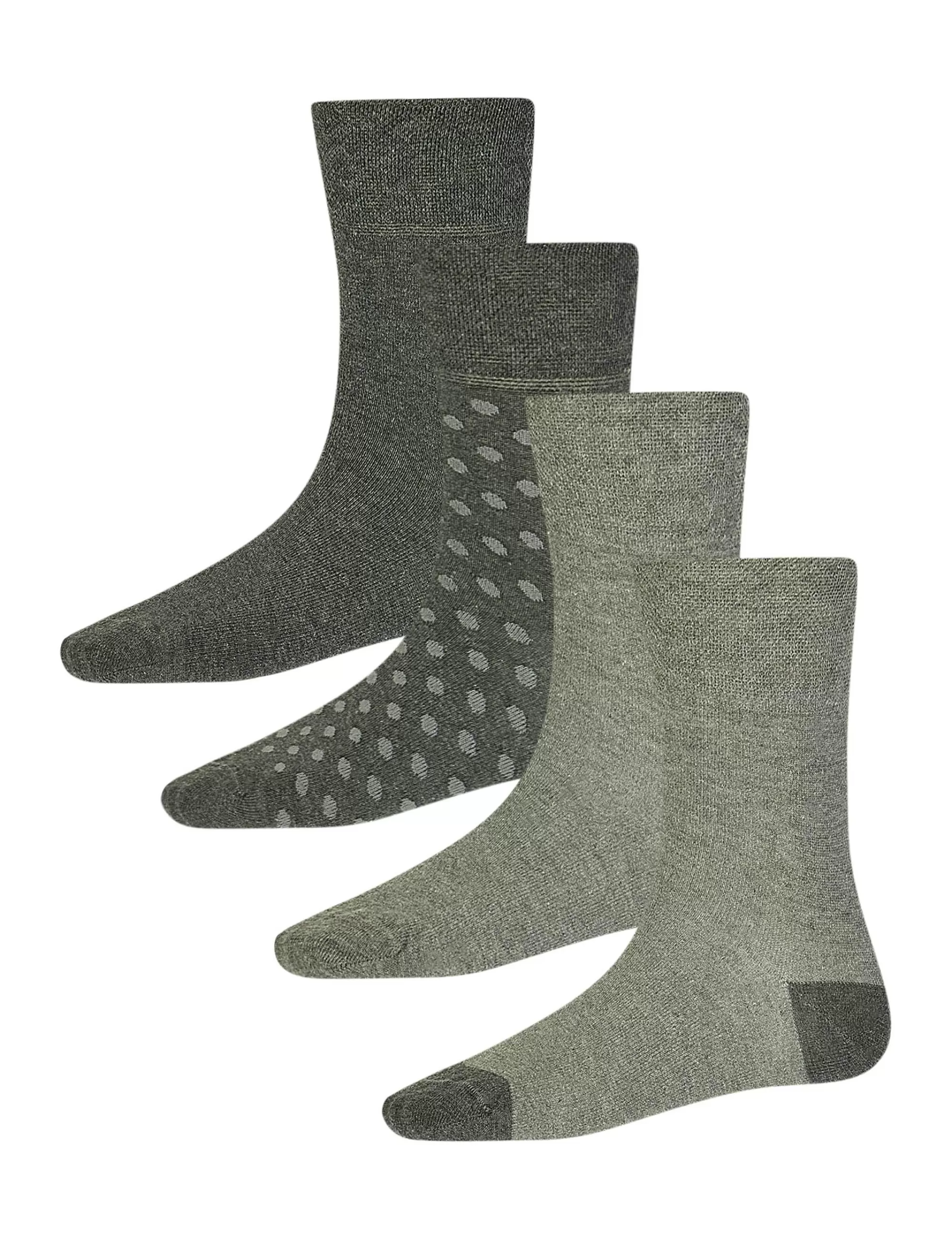 Adler Collection Socken 4Er Pack Grau Cheap