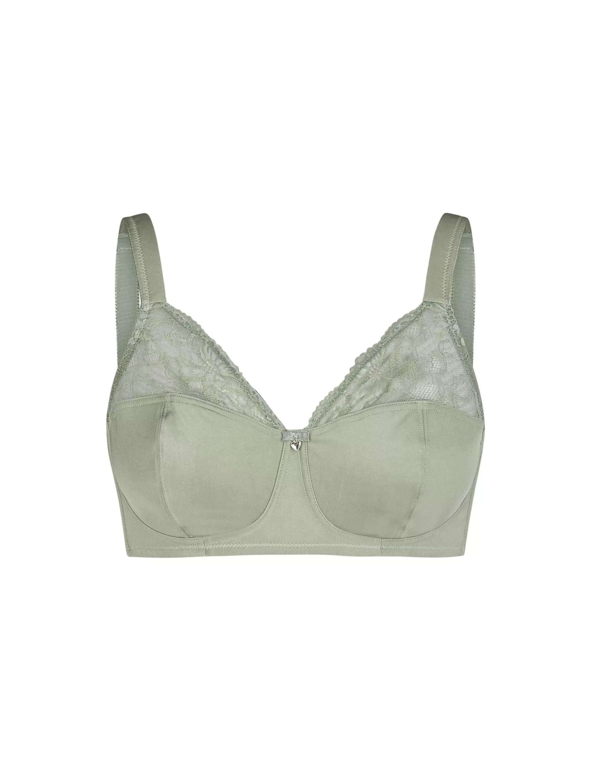 ADLER LINGERIE Soft Bh Mit Breiten Trägern Oliv Clearance