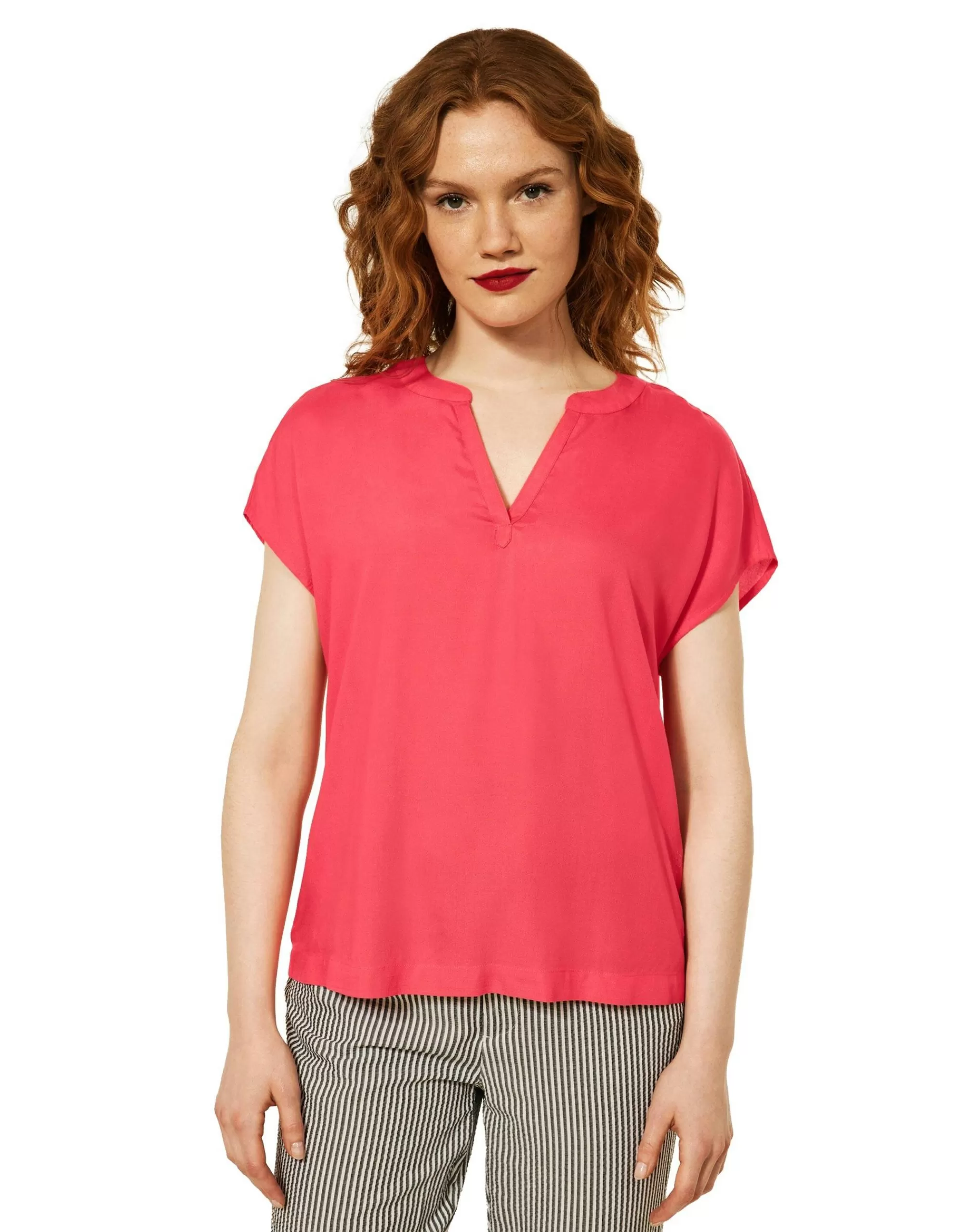 Street One Softe Shirtbluse Pink Online