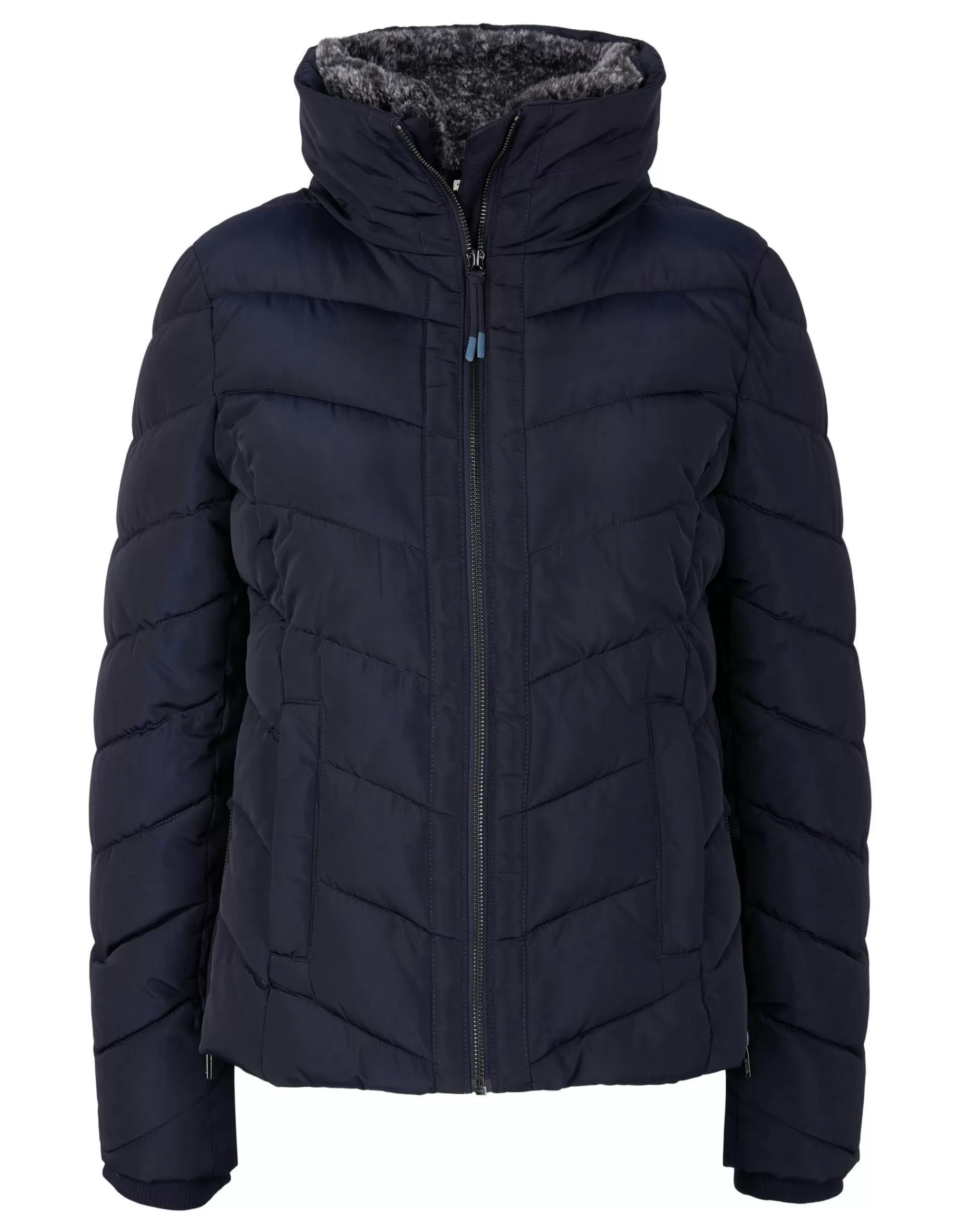 TOM TAILOR Steppjacke Mit Stehkragen Navy Store