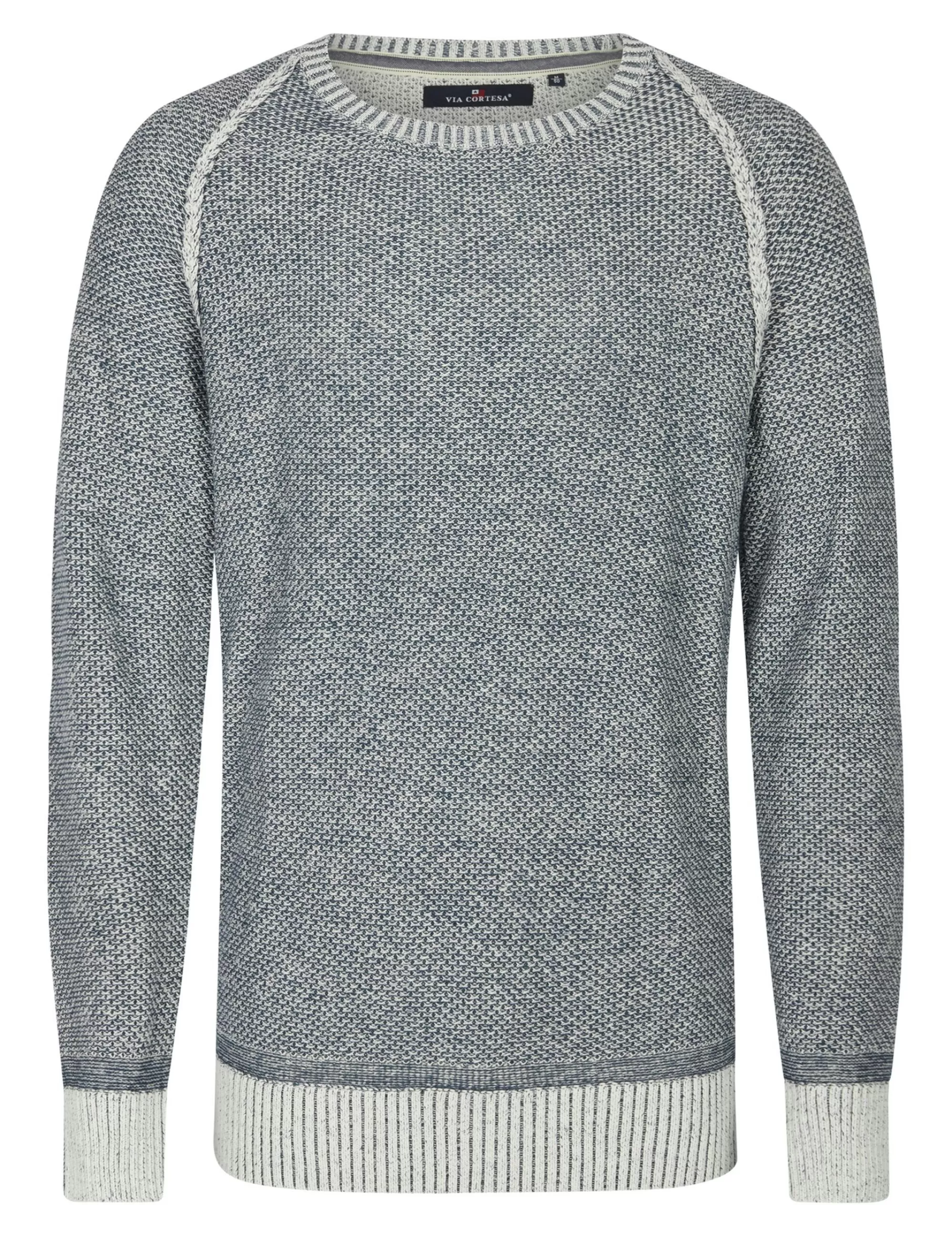 Strickpullover In Melierter Optik-Via Cortesa Outlet