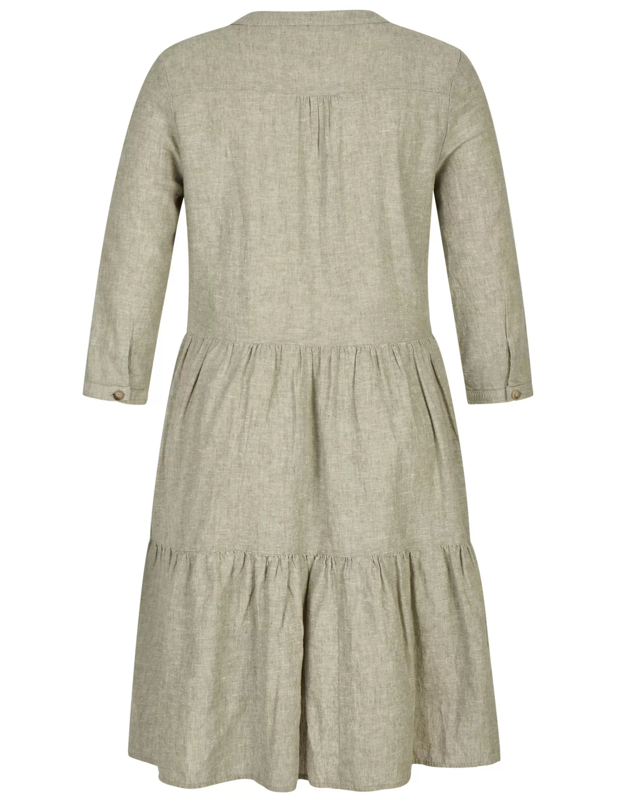 Bexleys woman Stufenkleid Khaki Shop