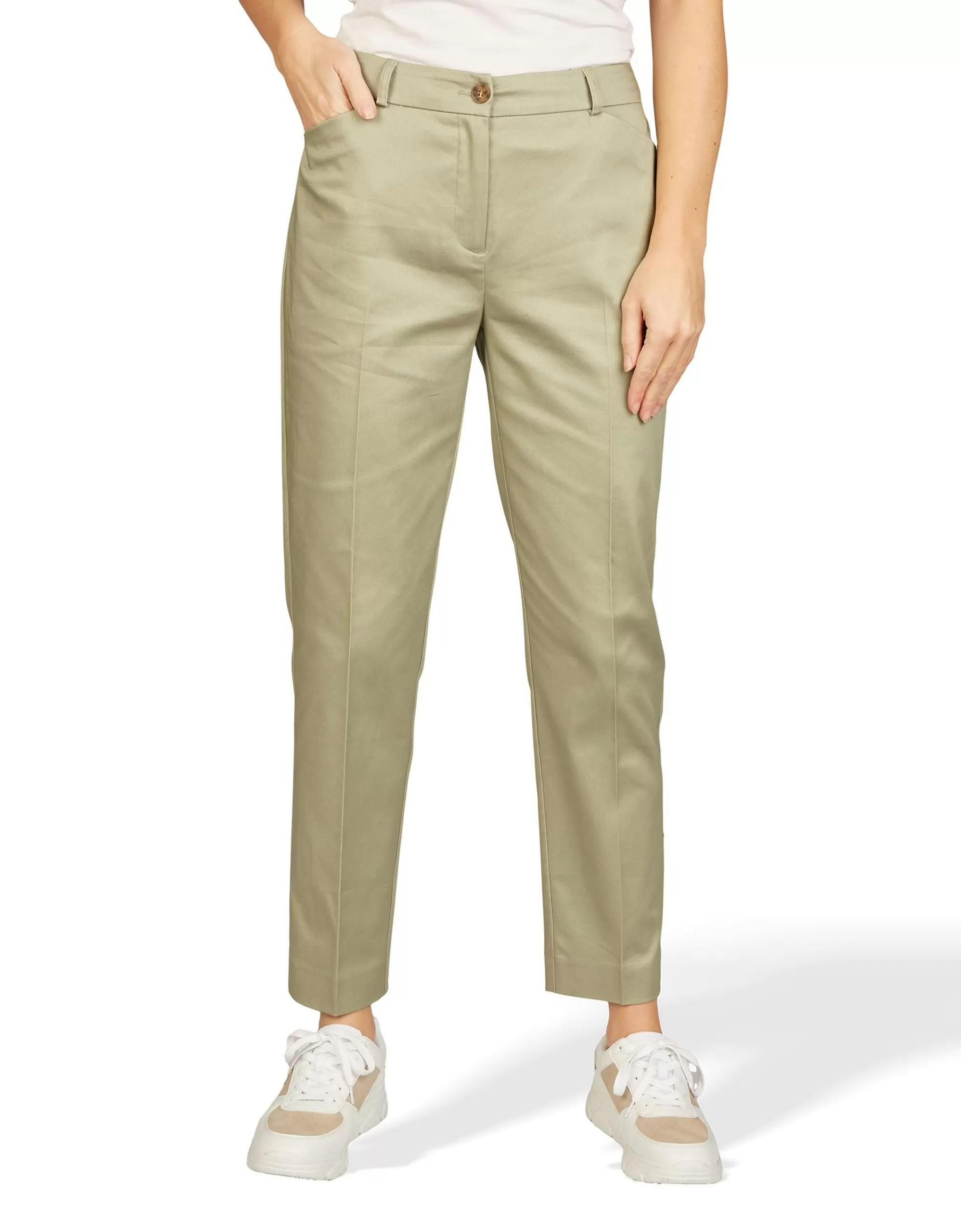 Steilmann Edition Superstretch Hose Khaki Clearance