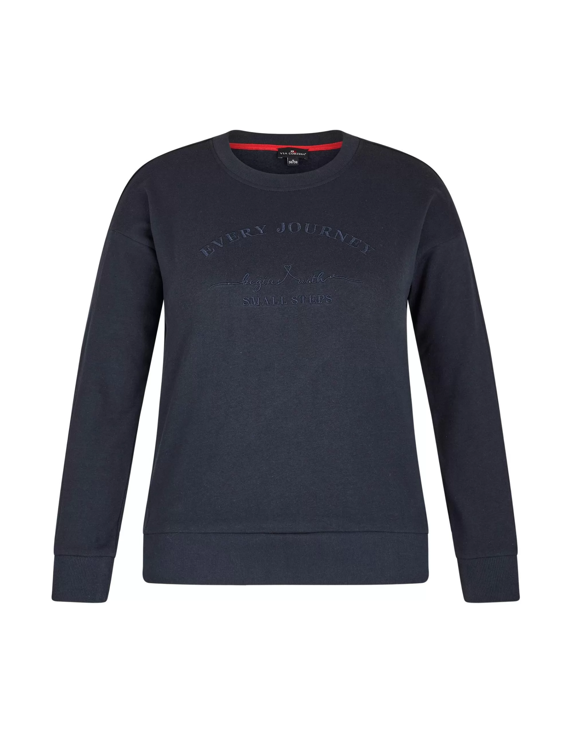 Via Cortesa Sweat Pullover Marine Cheap