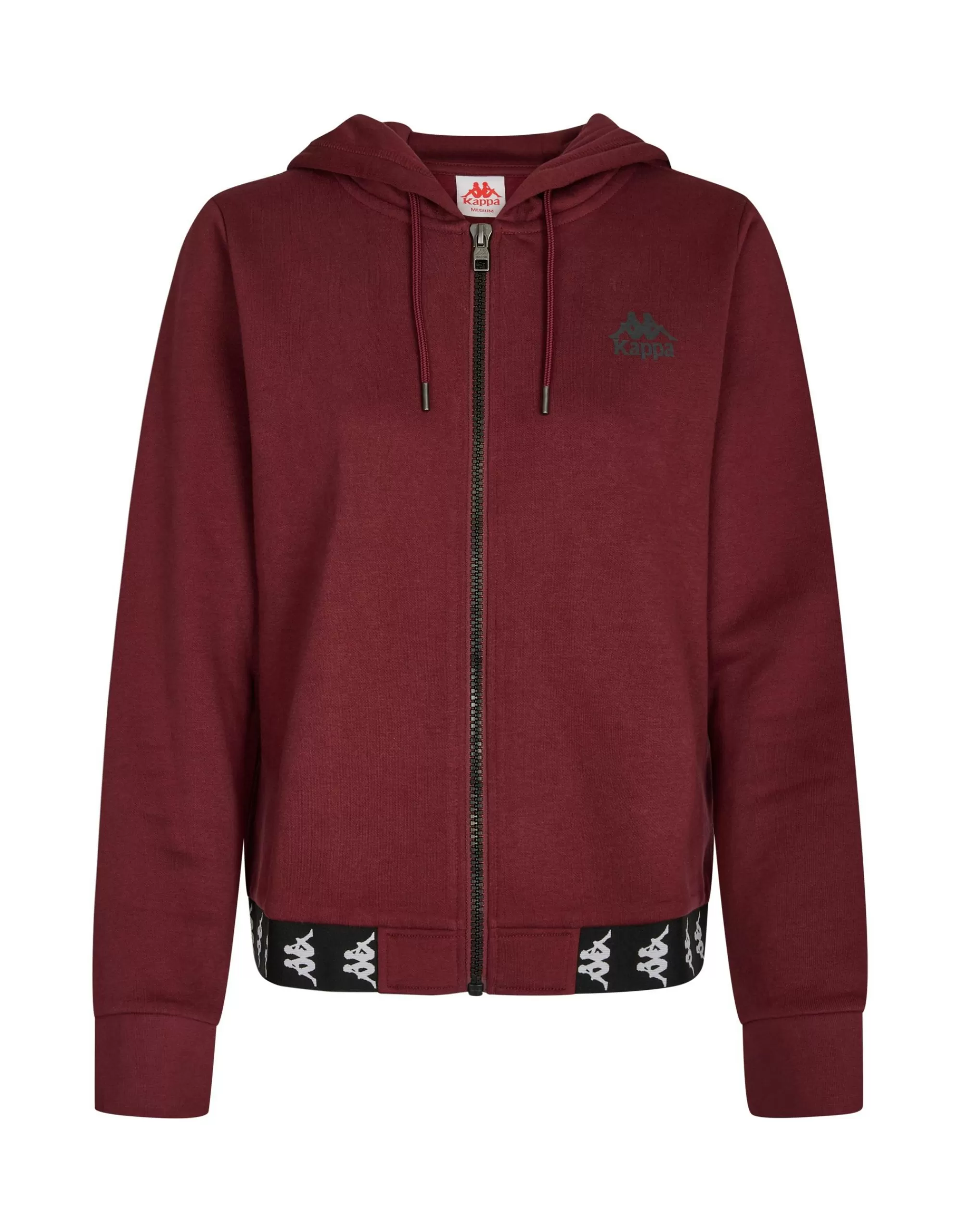 Kappa Sweatjacke Dunkelrot Sale