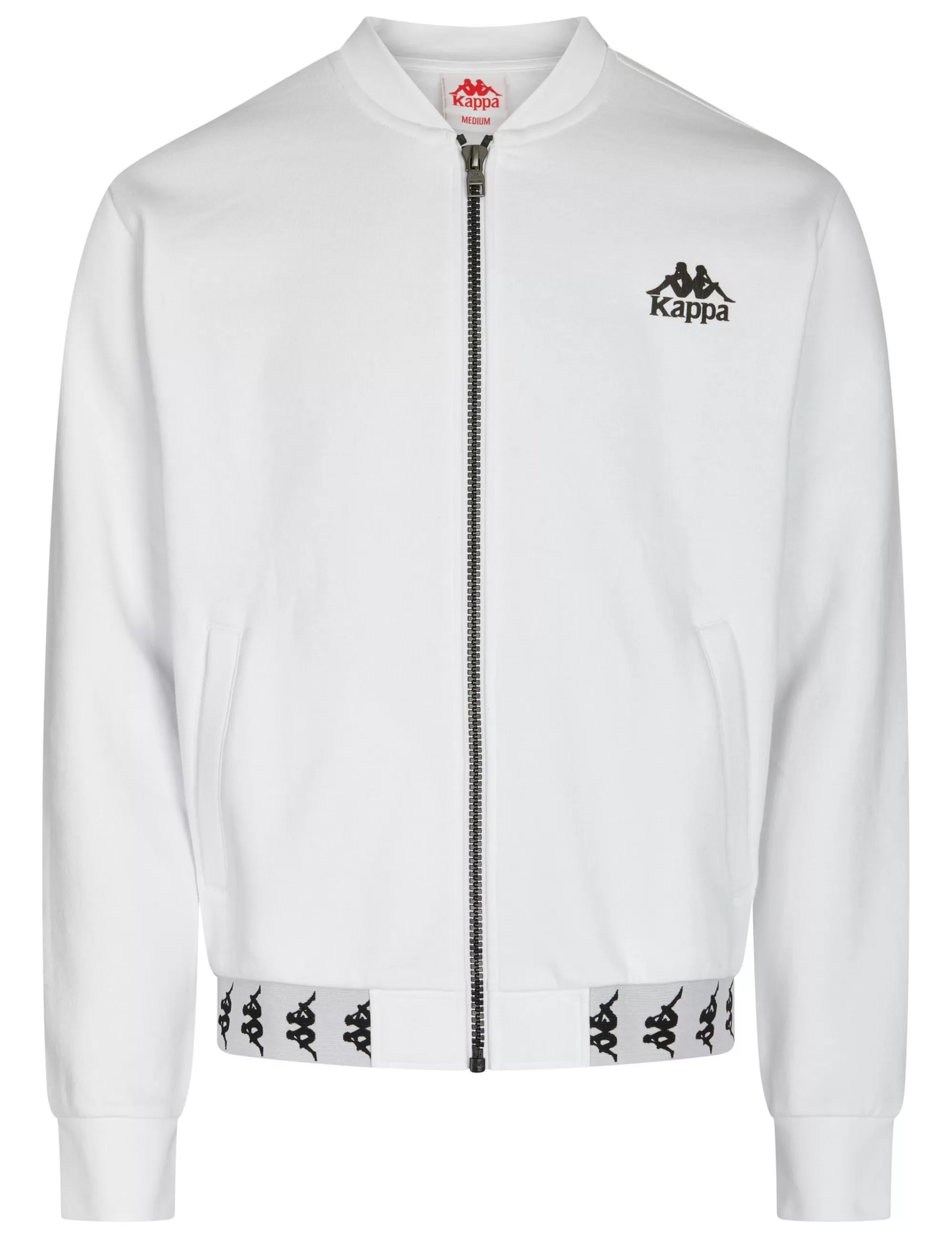 Sweatjacke Mit Collegekragen-Kappa Shop