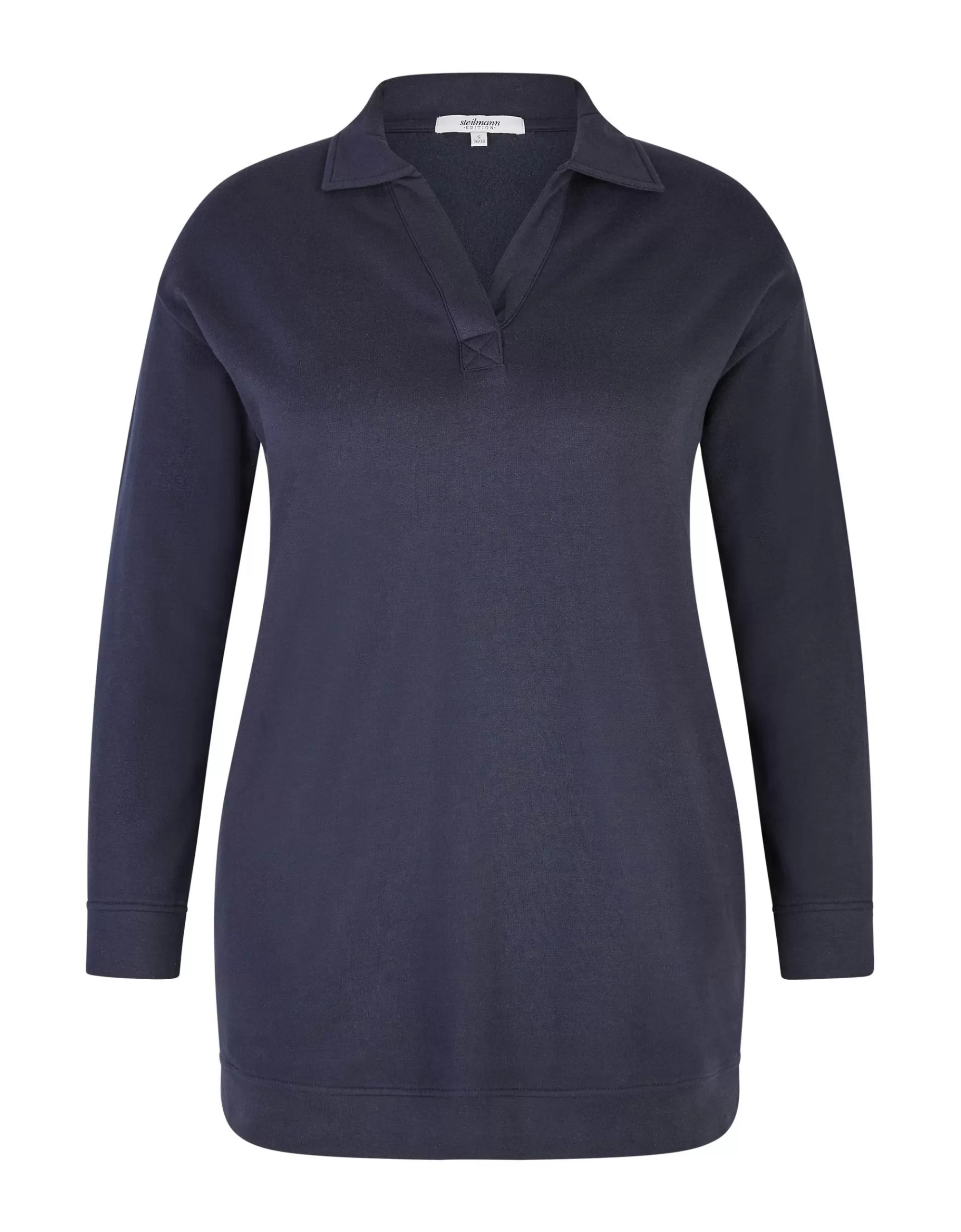 Steilmann Edition Sweat-Longshirt Marine Sale