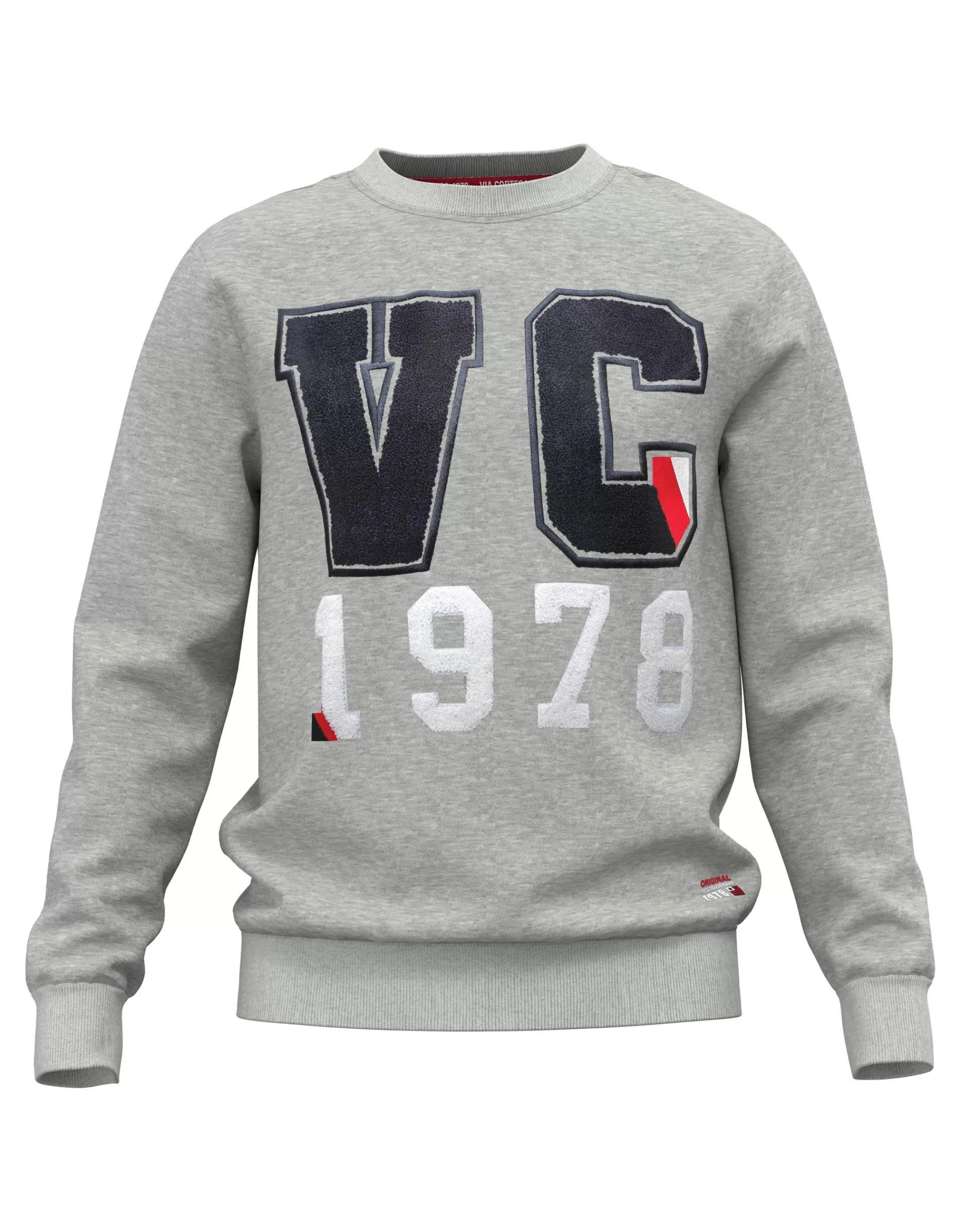 Sweatshirt Mit Frontprint-Via Cortesa Outlet