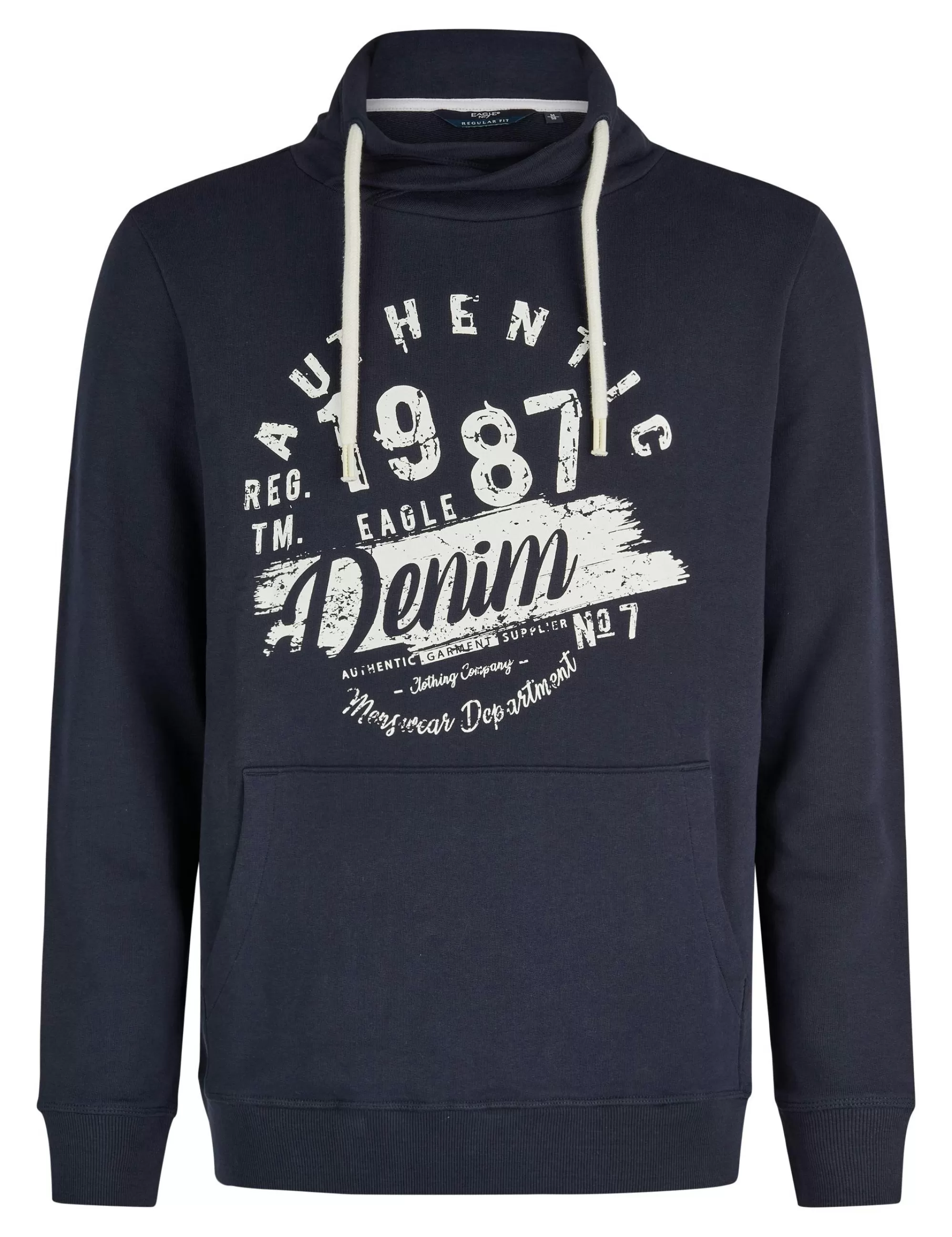 Sweatshirt Mit Großem Kragen-Eagle No. 7 Flash Sale