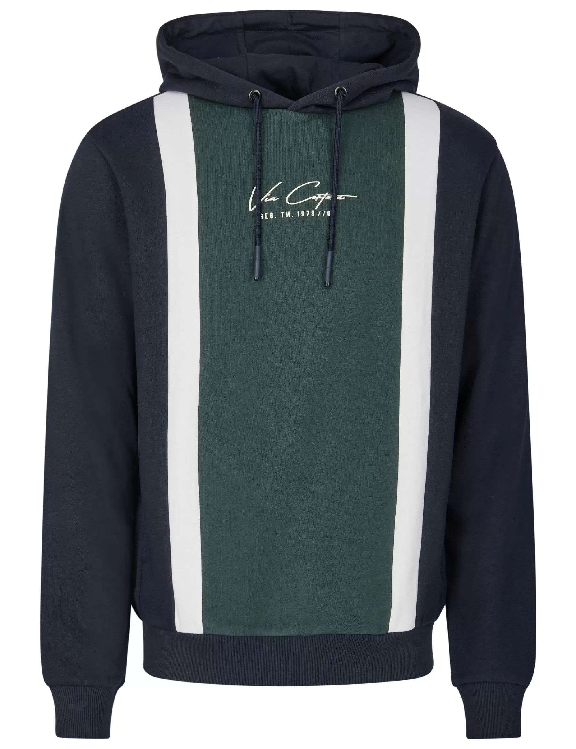 Sweatshirt Mit Kapuze-Via Cortesa Fashion