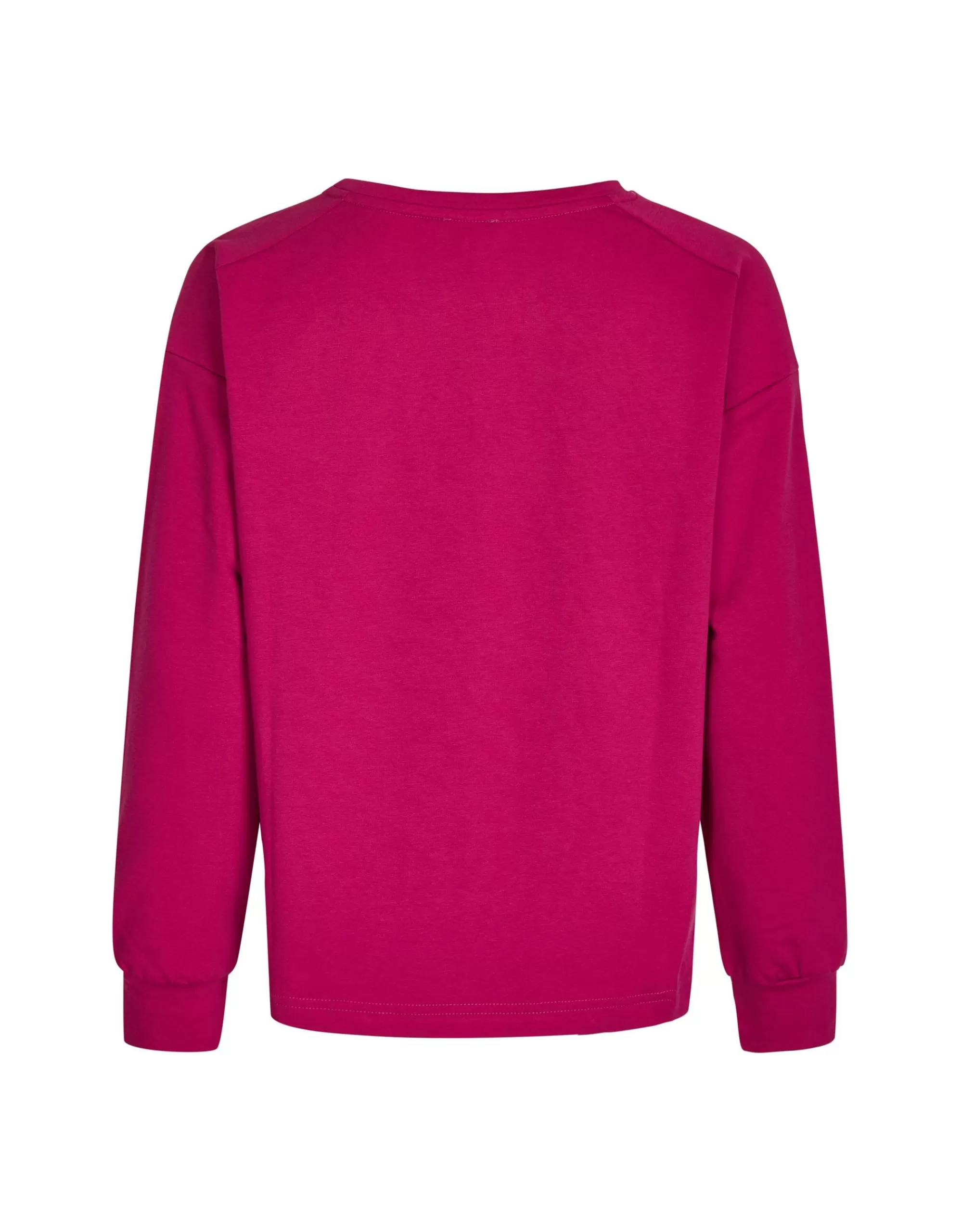 Via Cortesa Sweatshirt Mit Schriftzug Pink Online