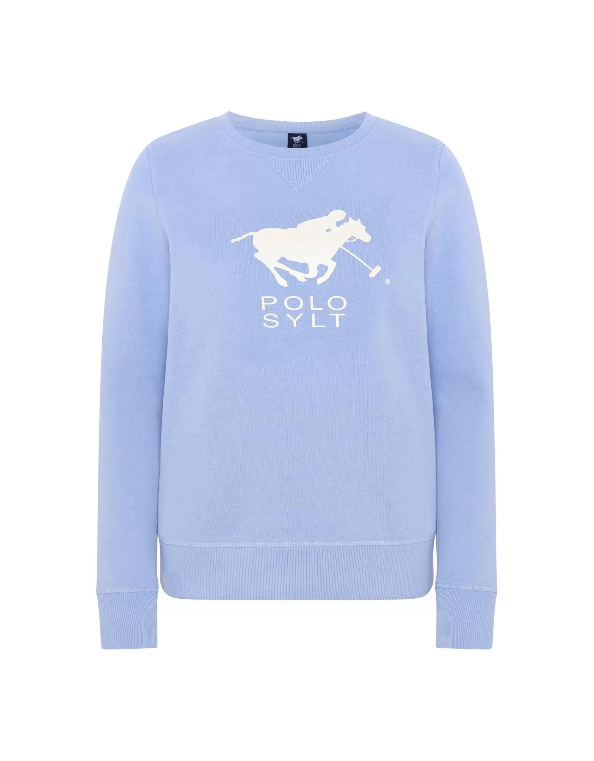 Polo Sylt Sweatshirt Normale Passform Hellblau Online