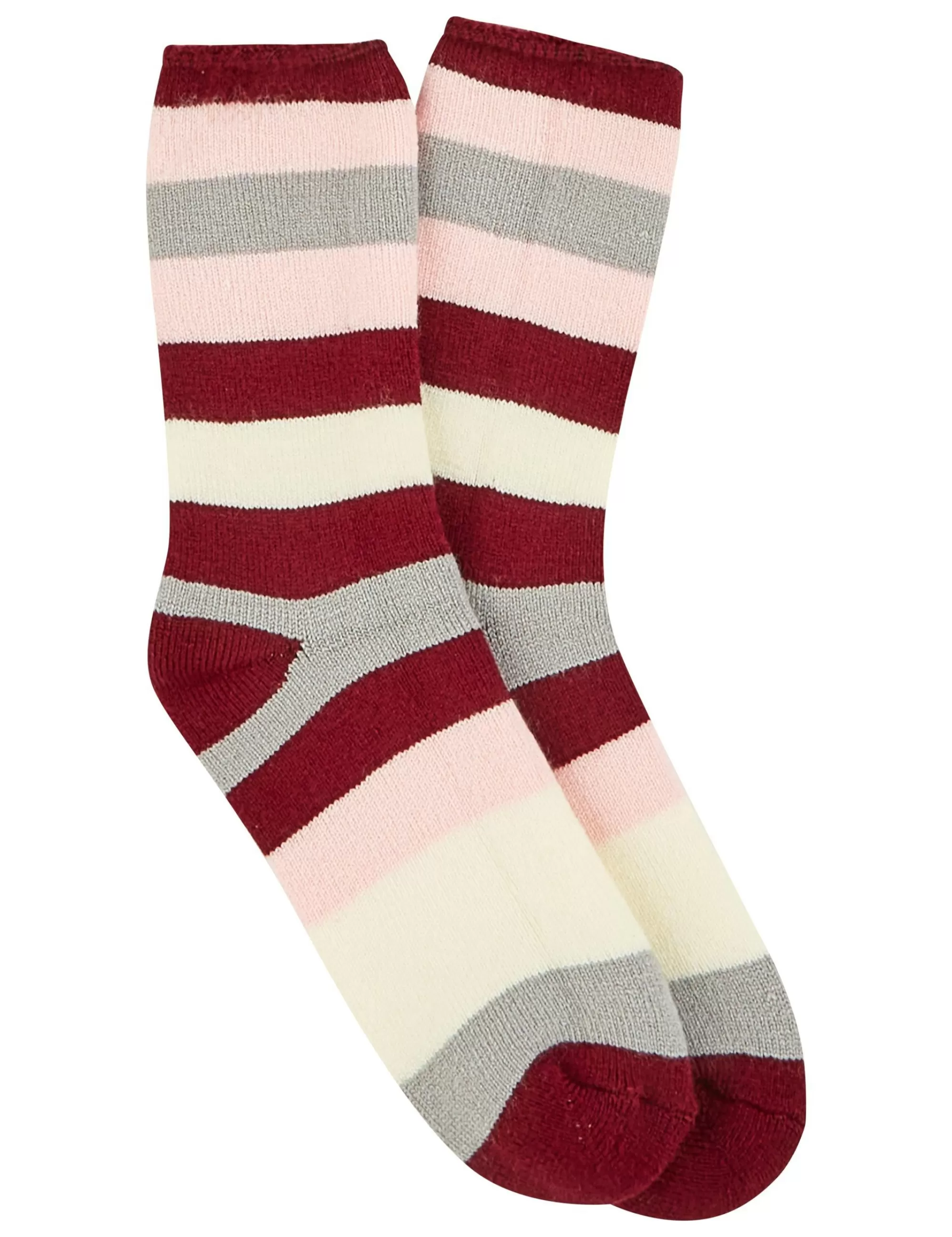 ADLER BASIC Thermosocken Bordeaux/Rosa/Grau/Ecru Sale