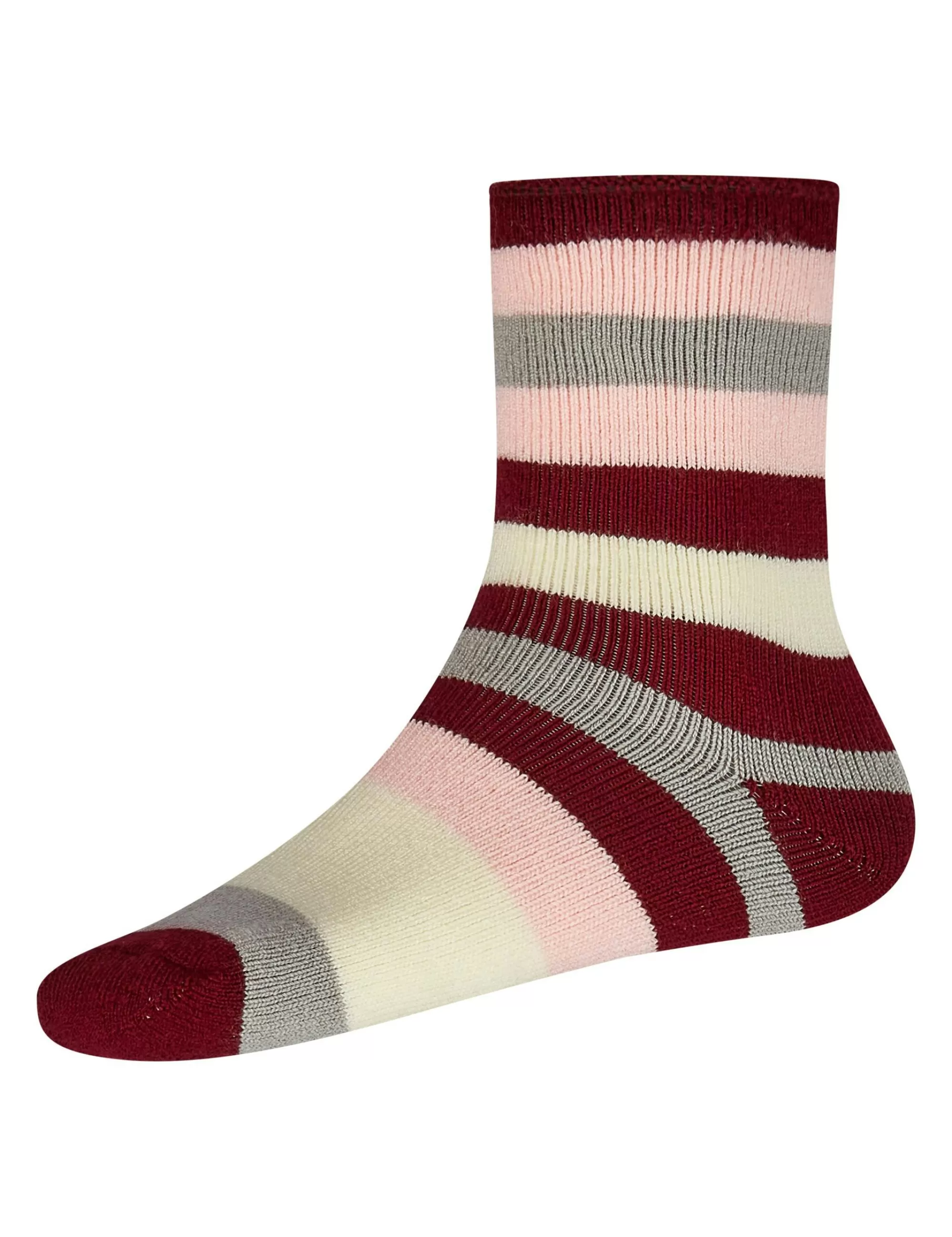 ADLER BASIC Thermosocken Bordeaux/Rosa/Grau/Ecru Sale