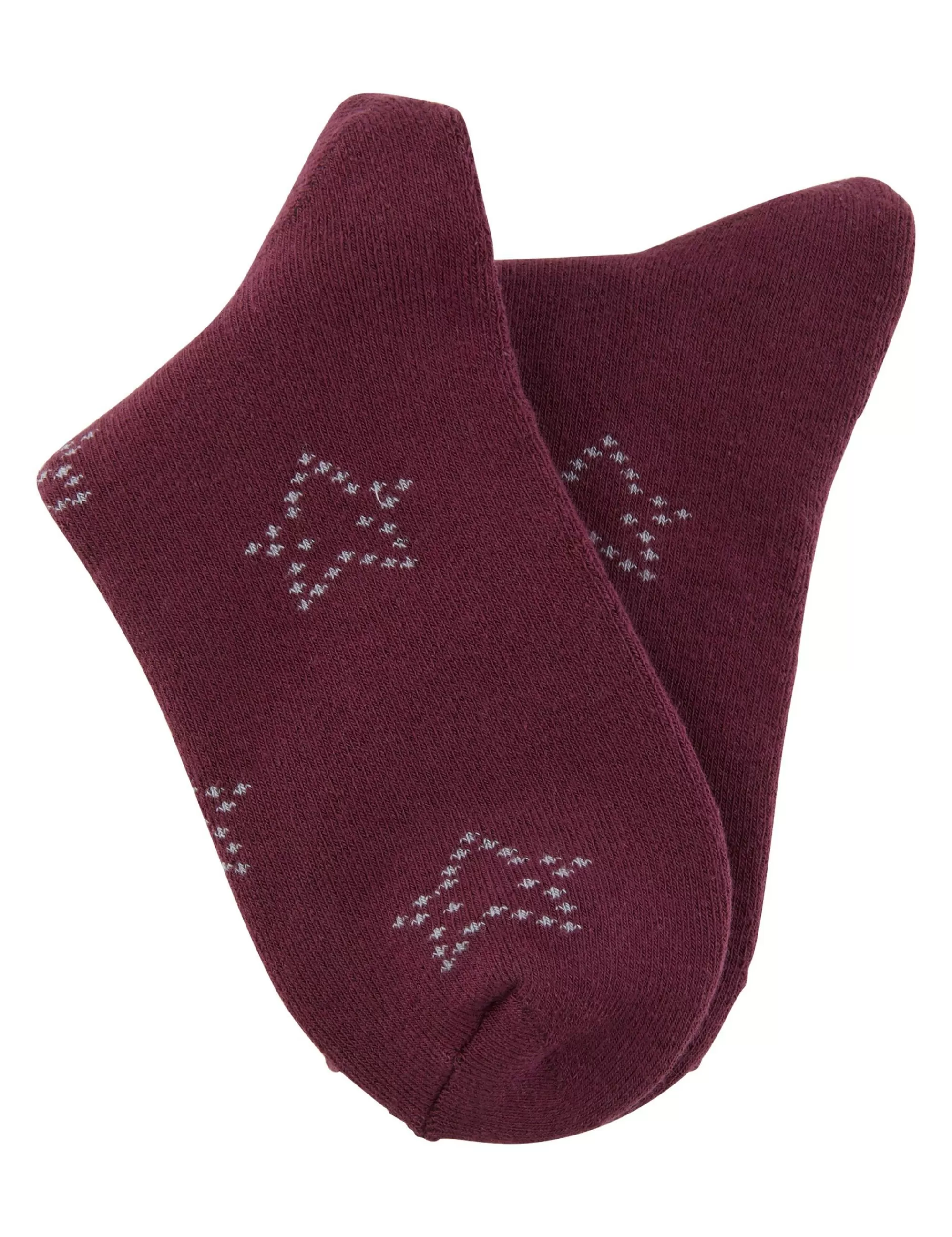 ADLER BASIC Thermosocken 2Er Pack Rot/Bordeaux/Weinrot Fashion