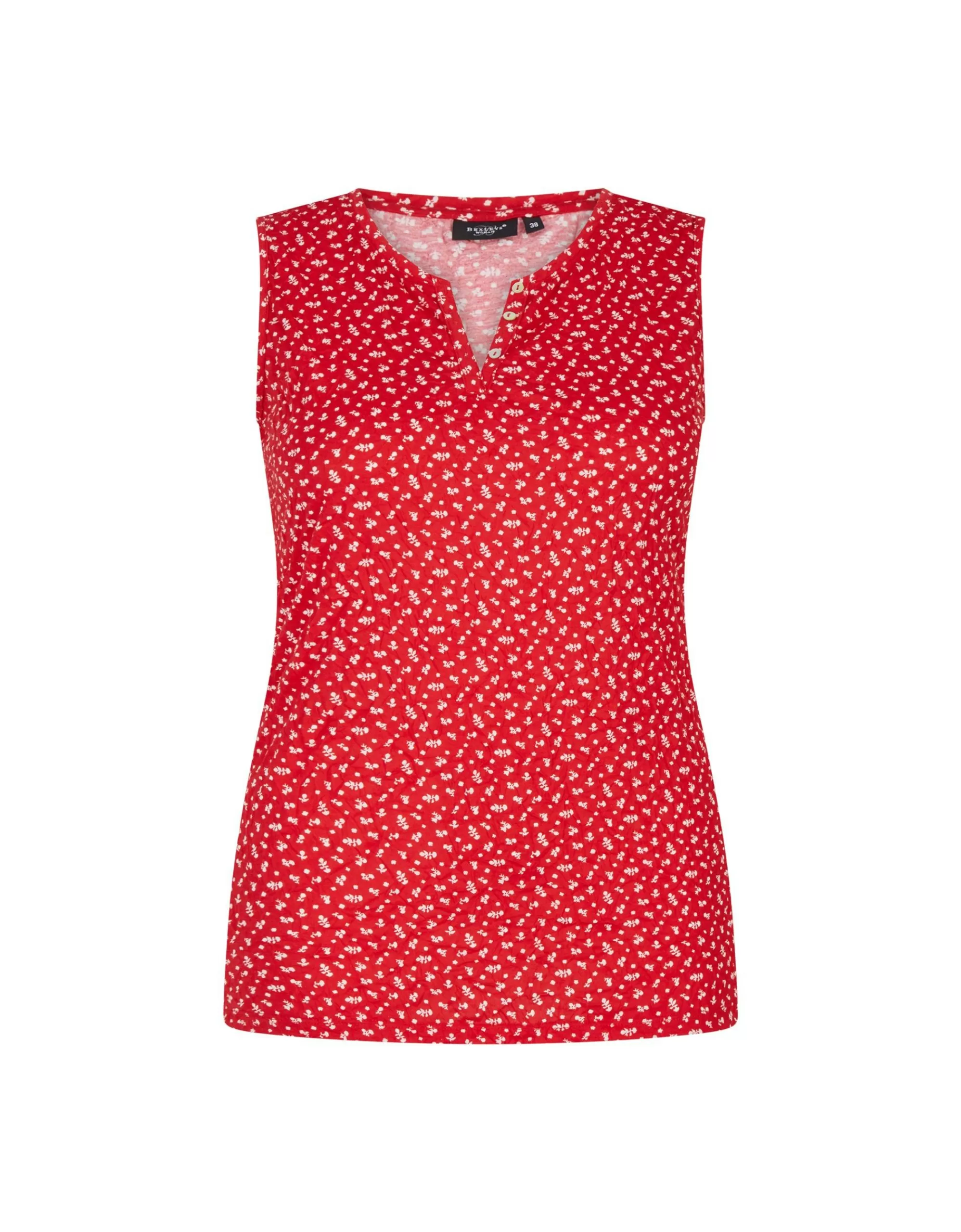 Bexleys woman Top In Crash Optik Rot/Weiß Cheap