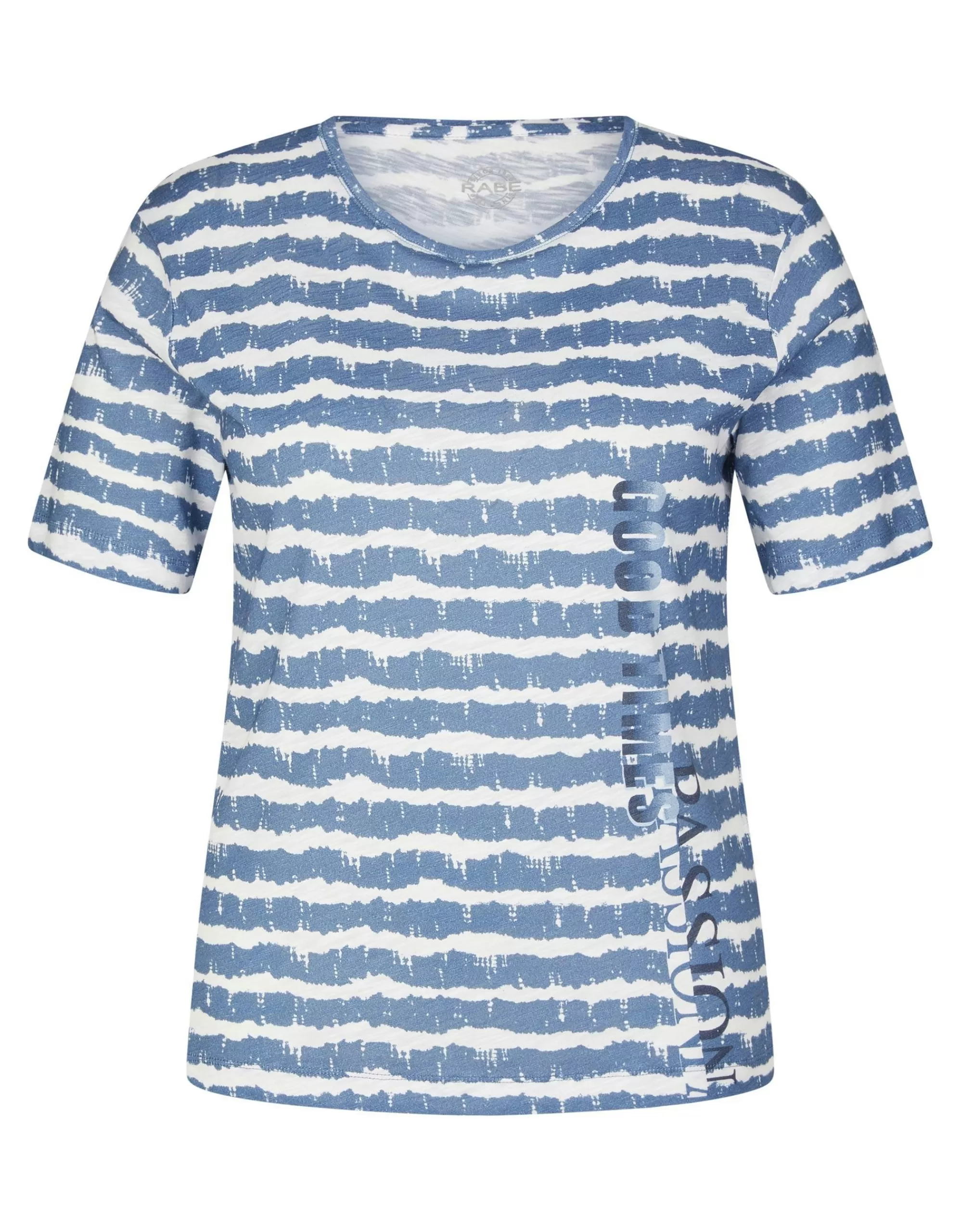 Rabe T-Shirt Gestreift Blau/Weiß Best Sale