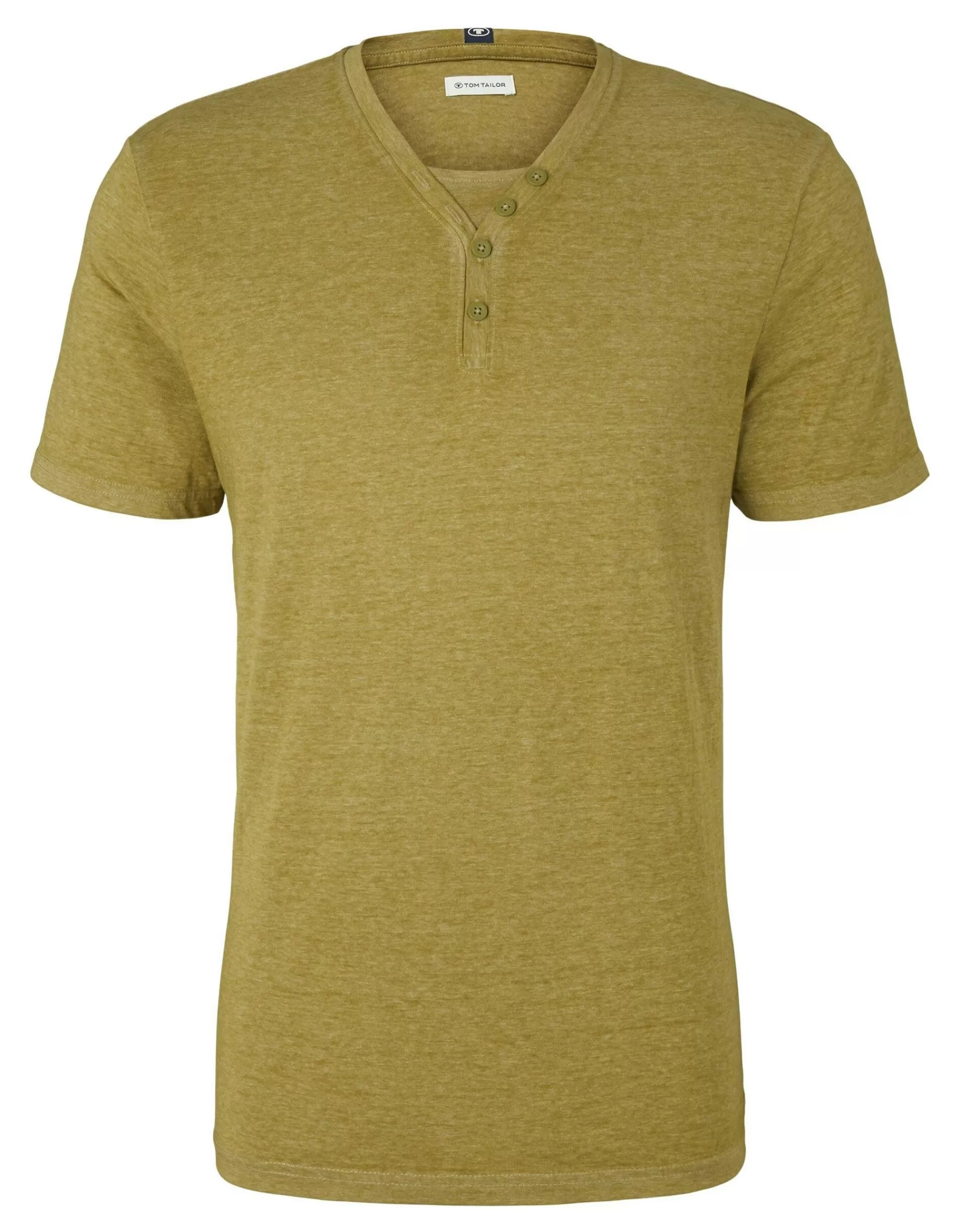 T-Shirt In Melange Optik-TOM TAILOR Online