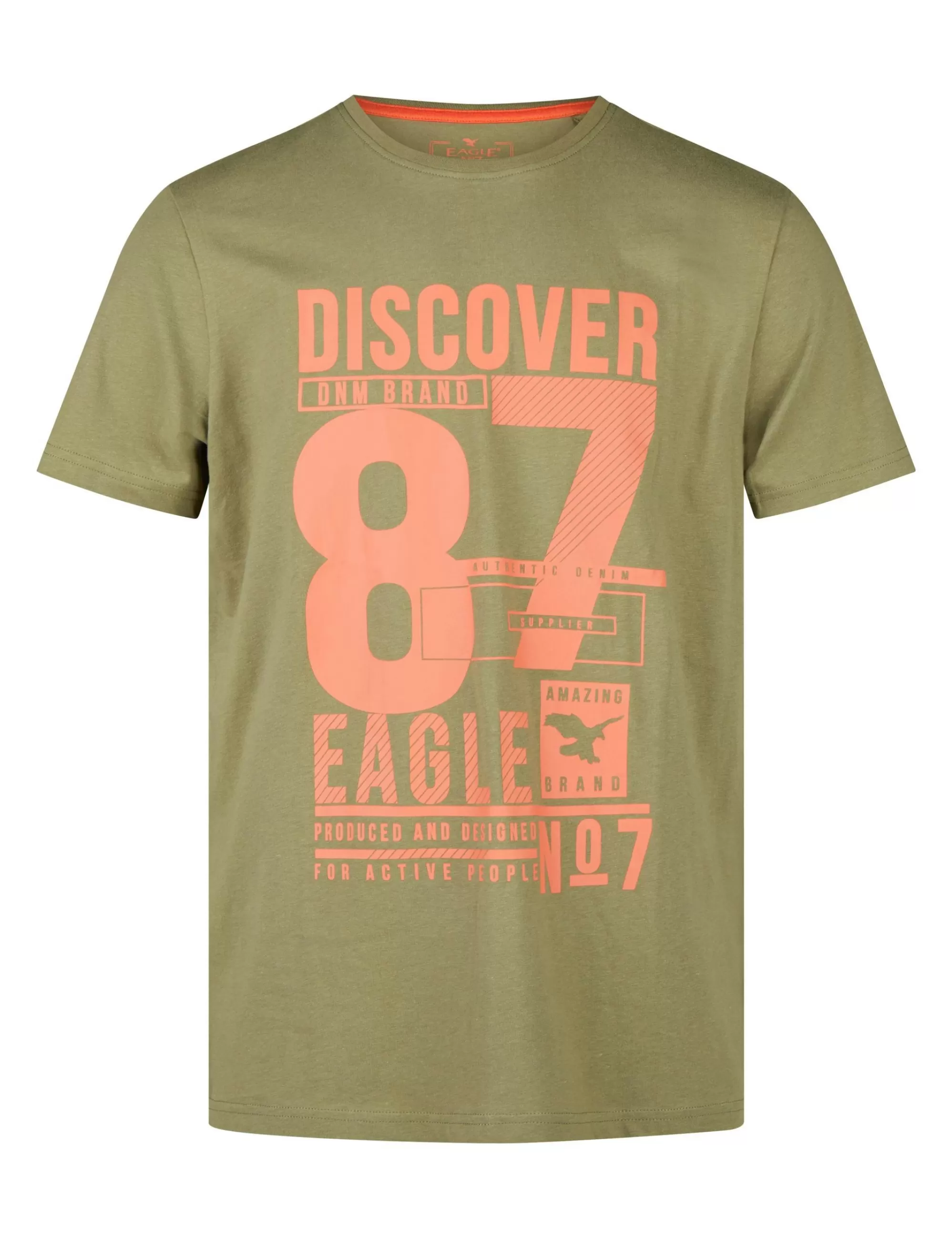 T-Shirt Mit Frontprint-Eagle No. 7 Sale