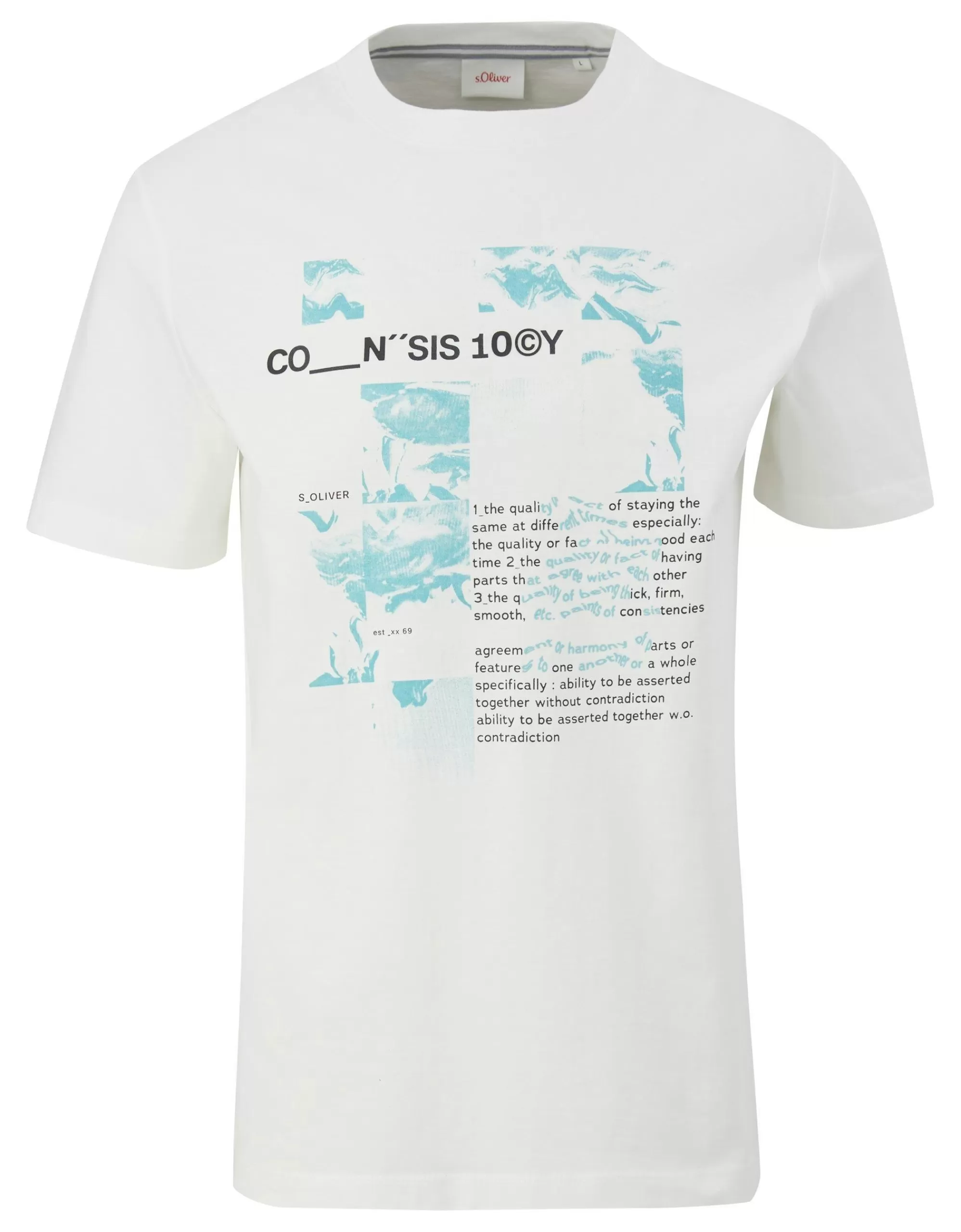 T-Shirt Mit Frontprint-s.Oliver Clearance