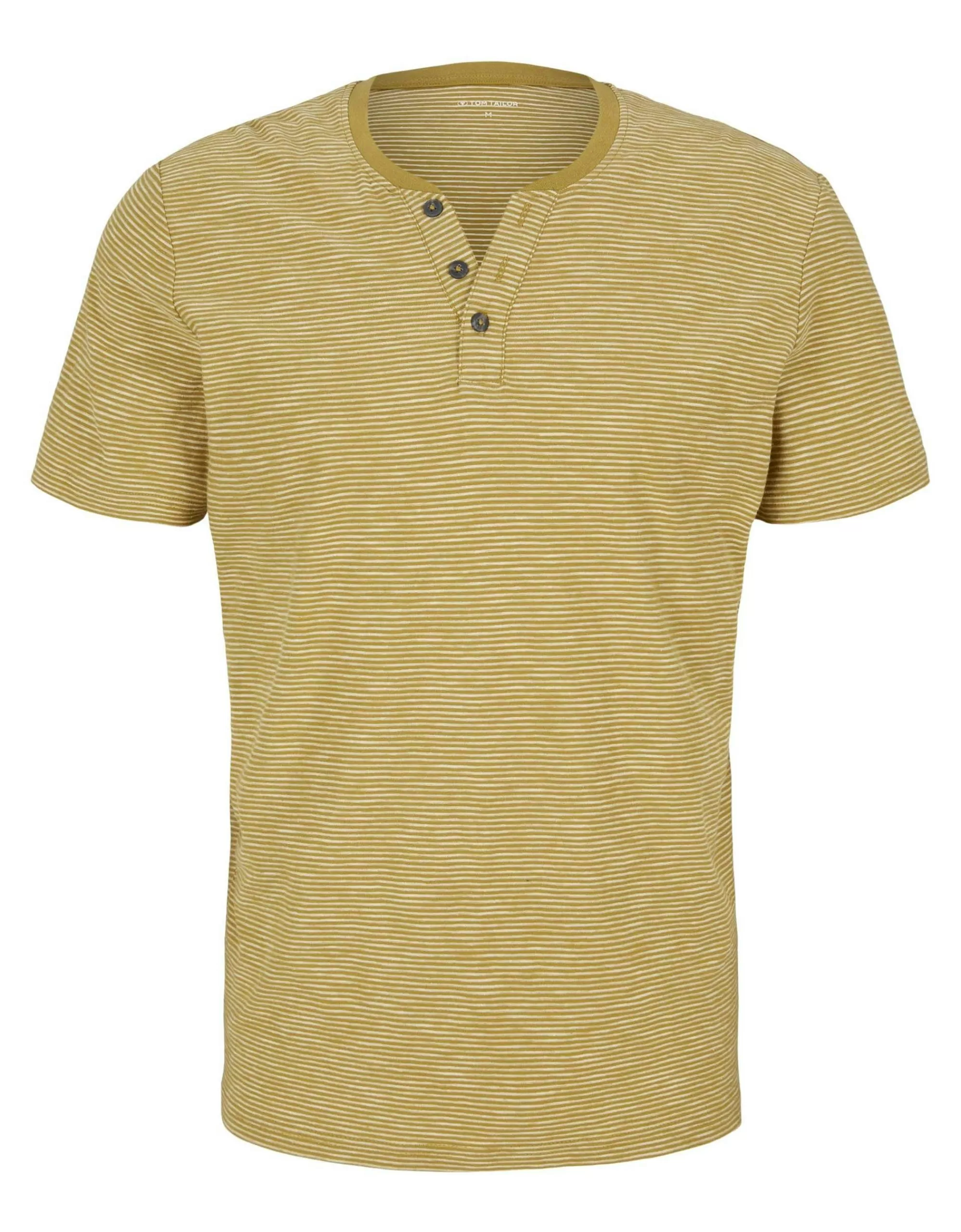 T-Shirt Mit Henley Ausschnitt-TOM TAILOR Discount