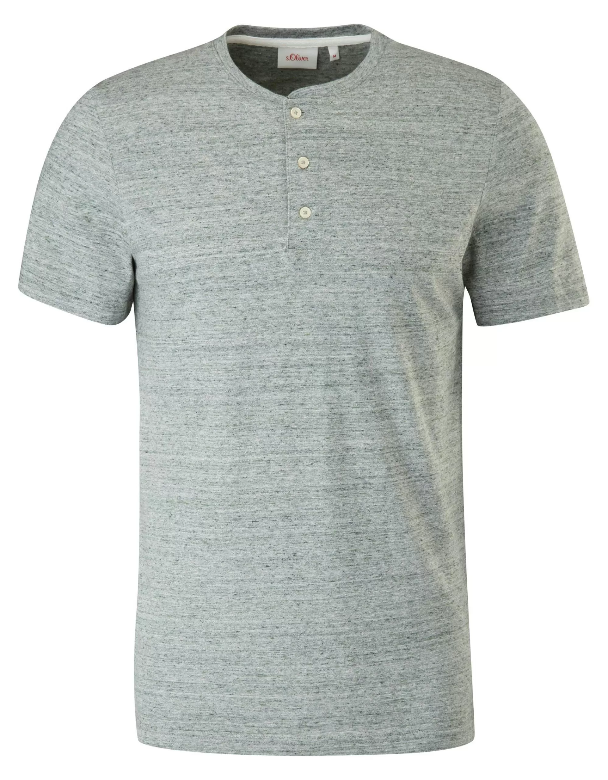 T-Shirt Mit Henley-Kragen-s.Oliver Best Sale