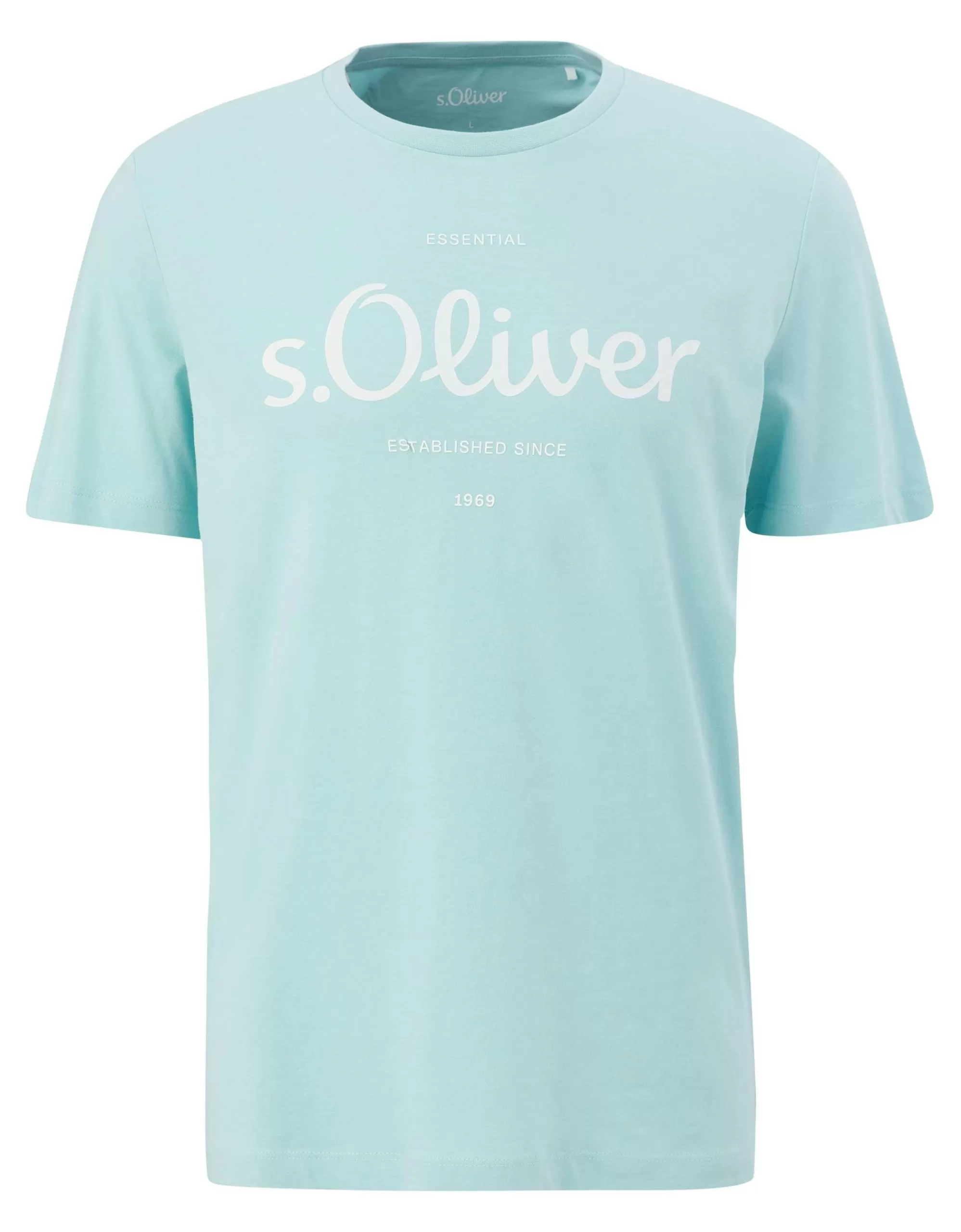 T-Shirt Mit Label-Print-s.Oliver New