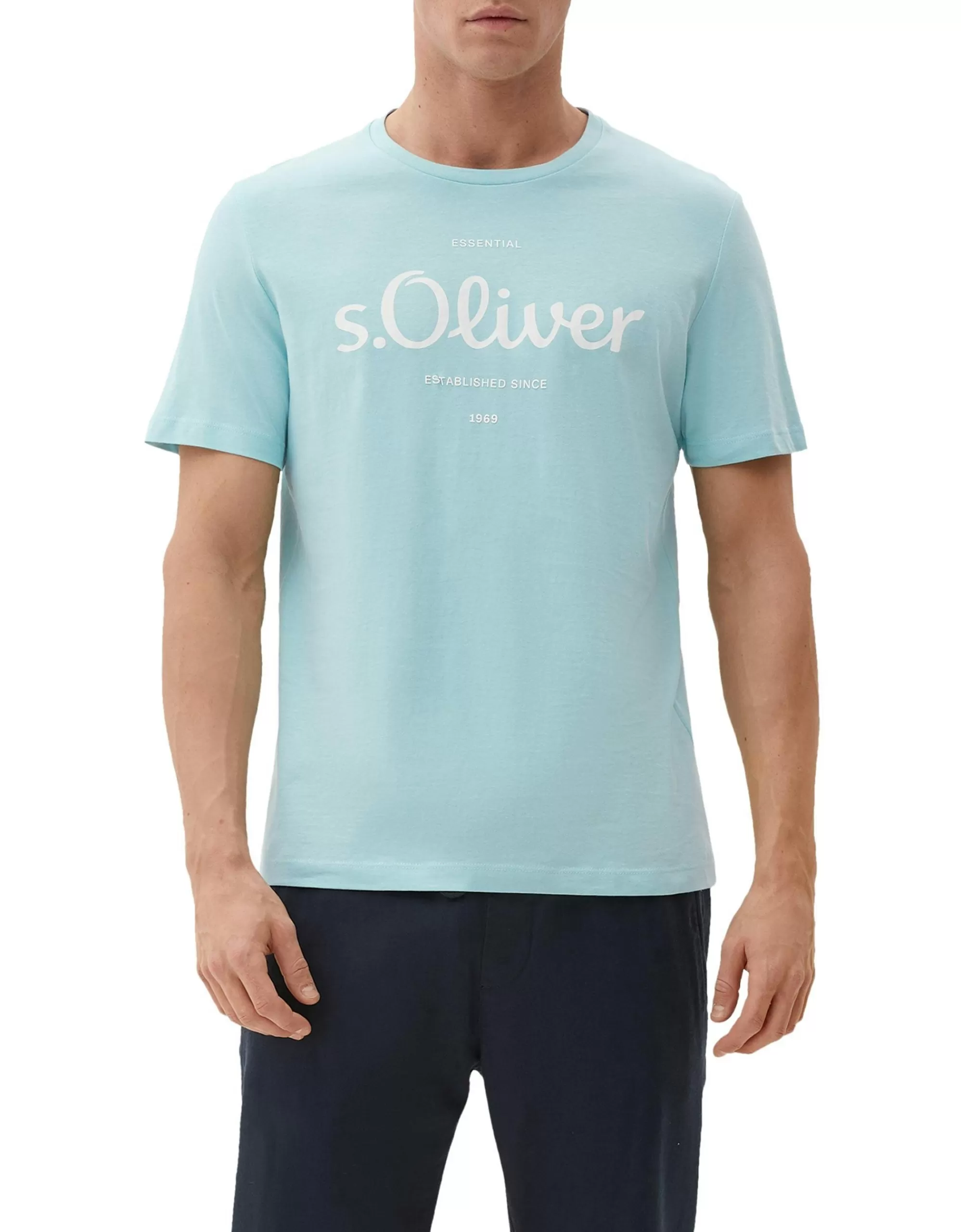 T-Shirt Mit Label-Print-s.Oliver New