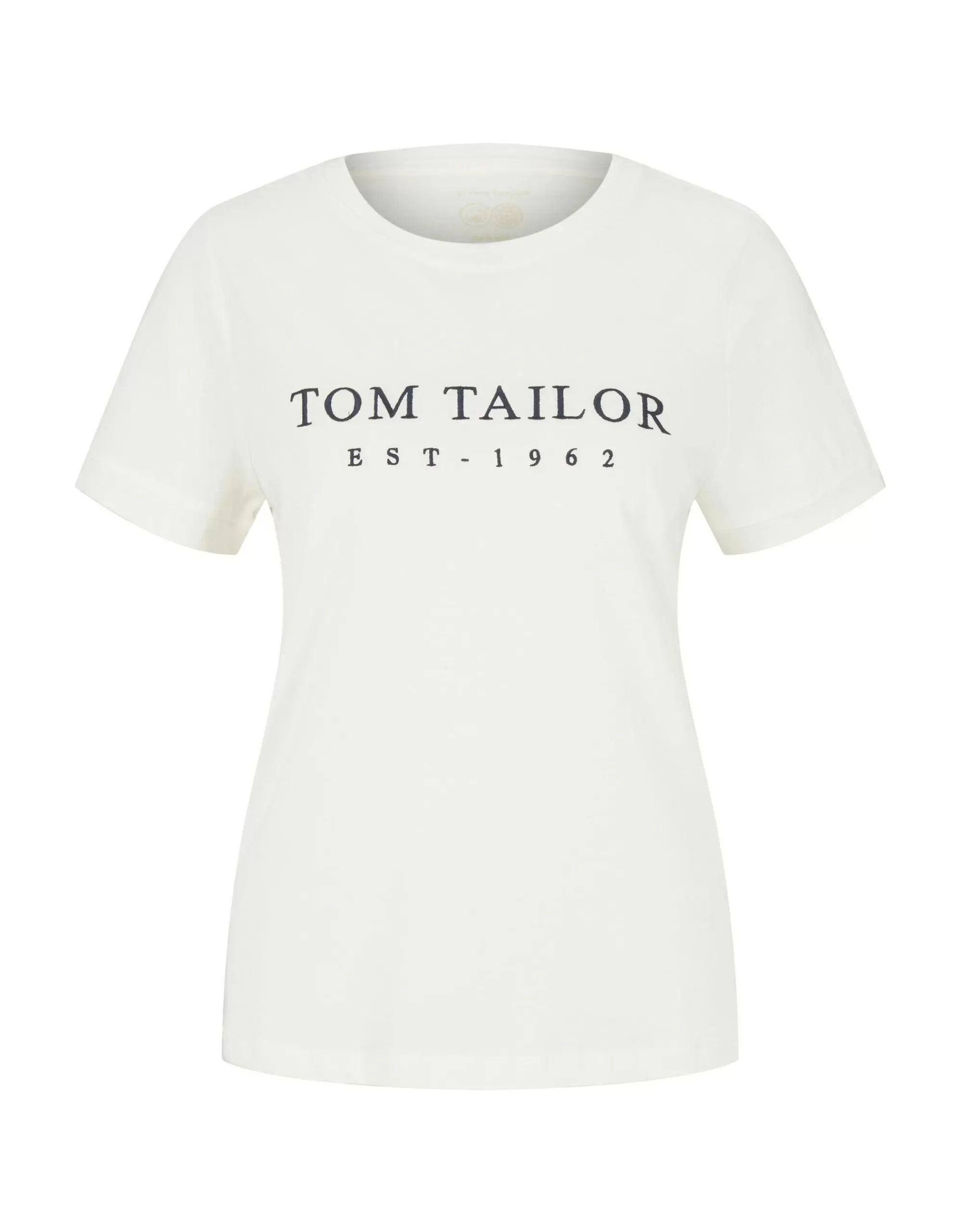 TOM TAILOR T-Shirt Mit Print Weiß Store