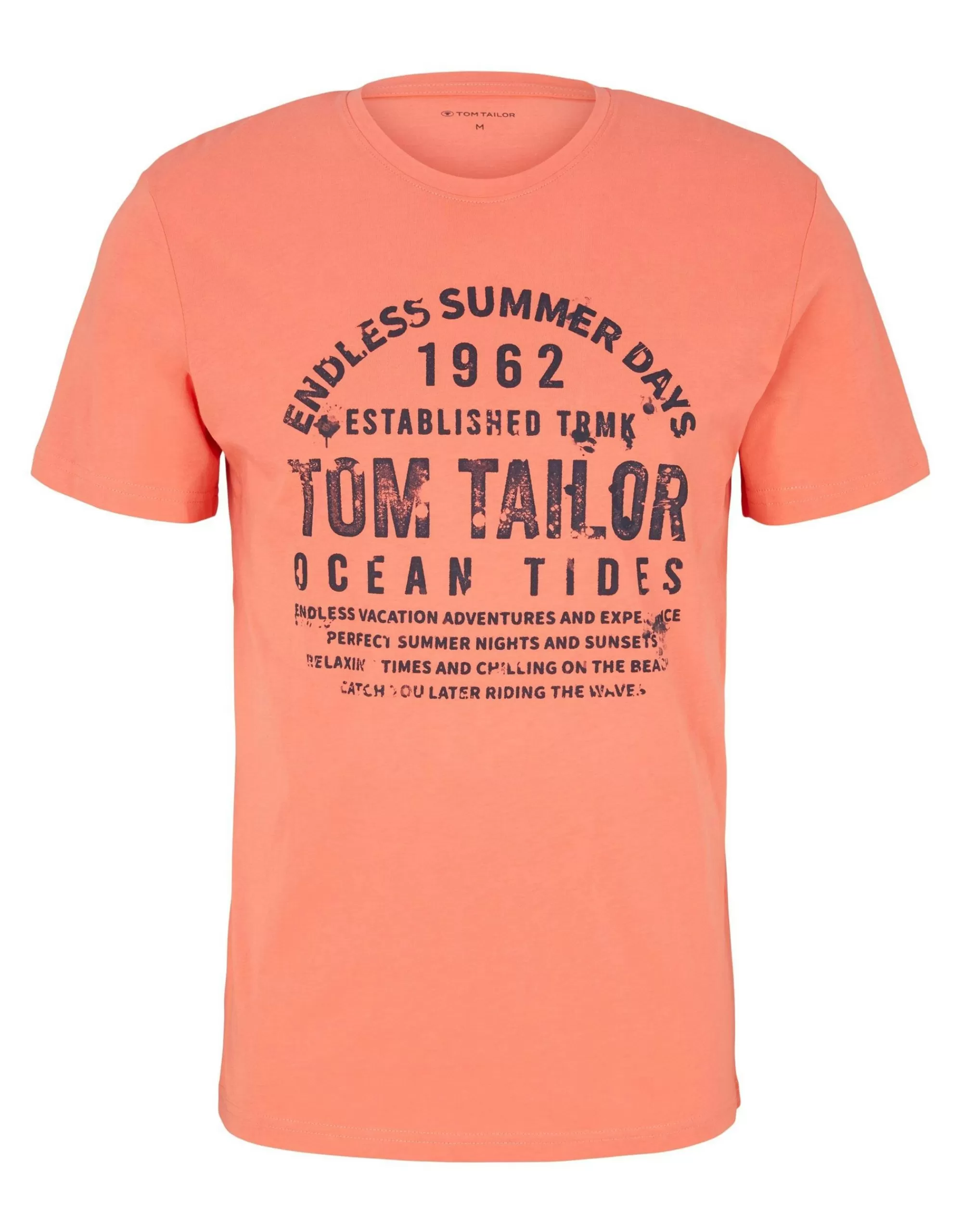 T-Shirt Mit Textprint-TOM TAILOR Cheap