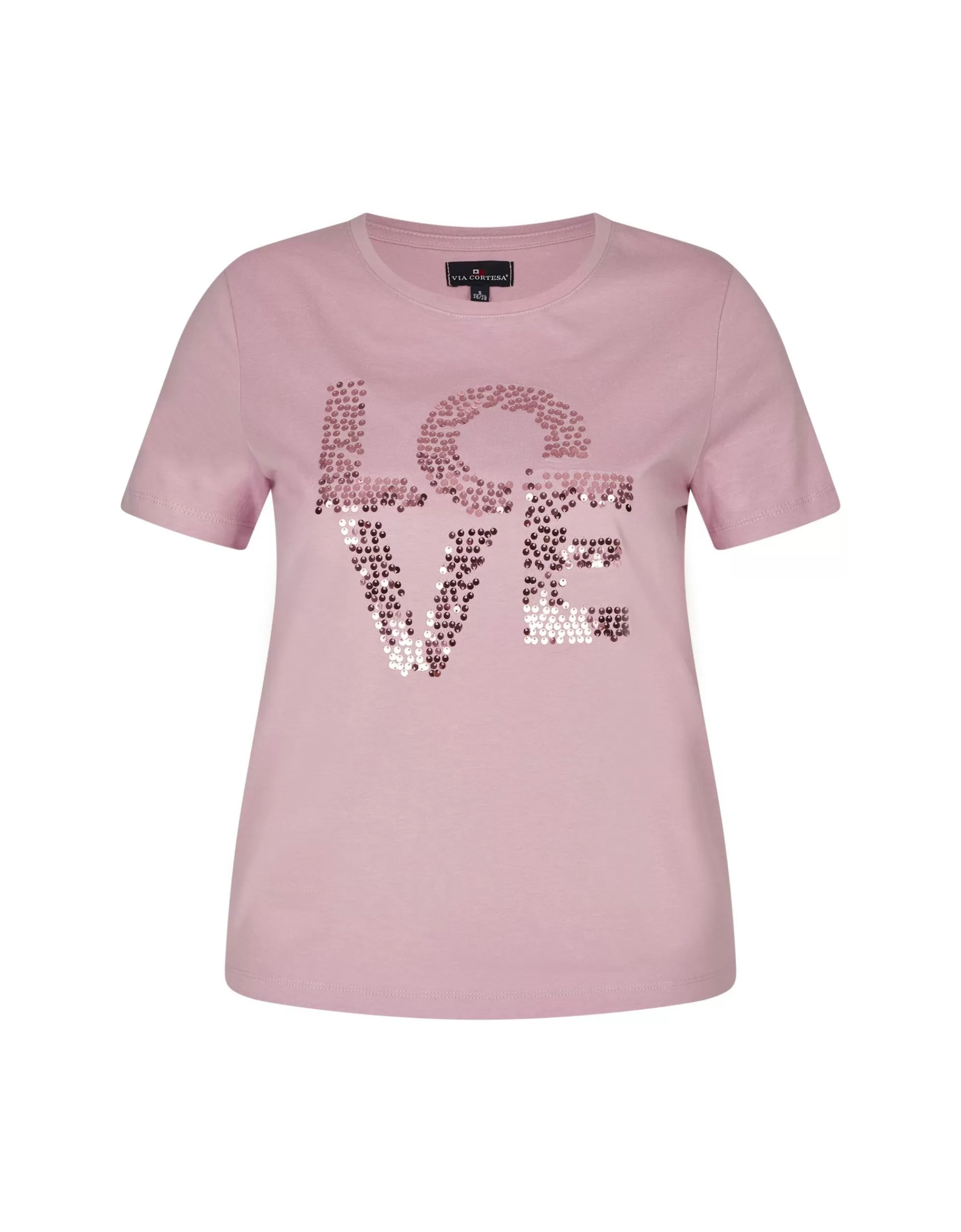 Via Cortesa T-Shirt Lila Sale