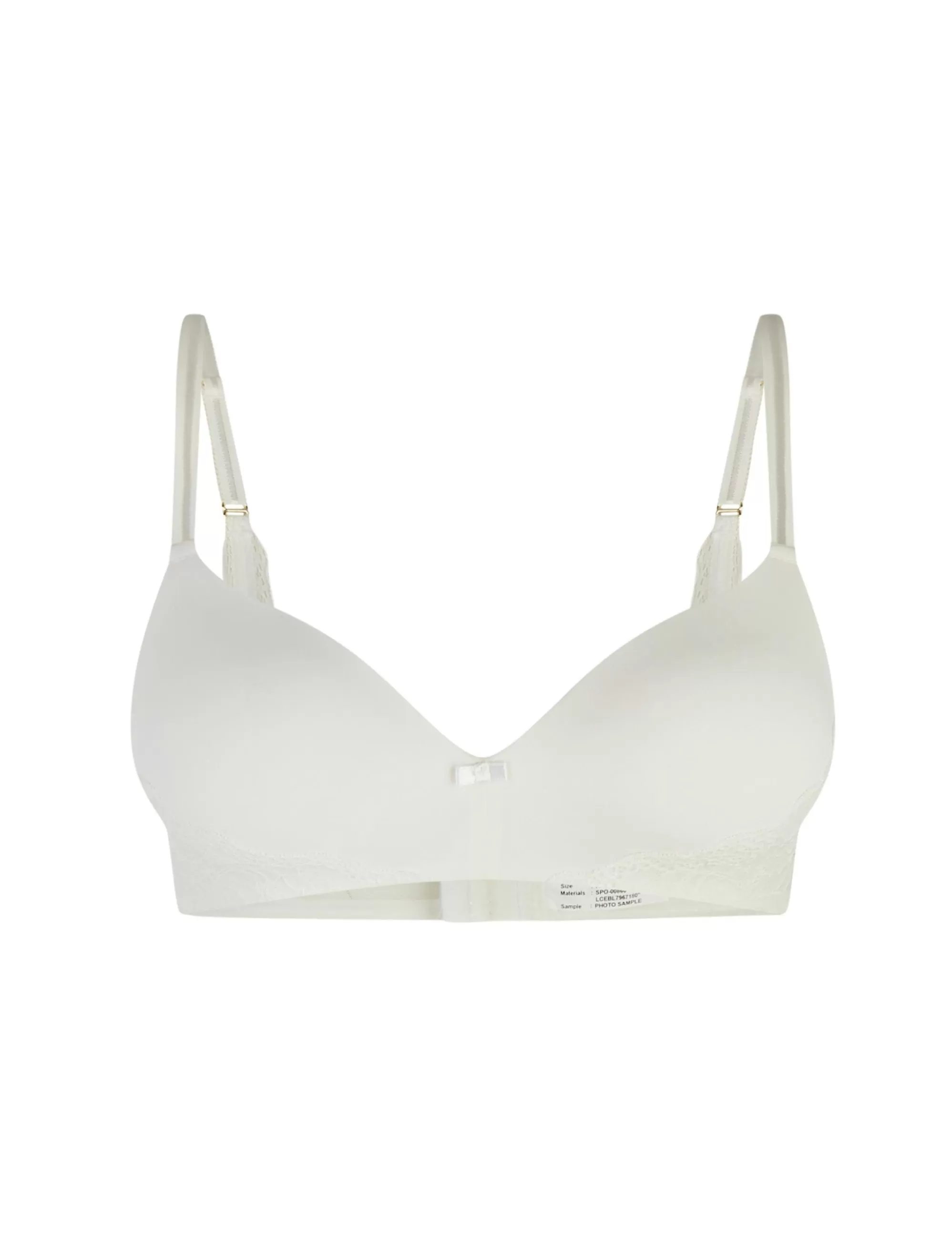 ADLER LINGERIE Wattierter Soft-Bh Weiß Best Sale