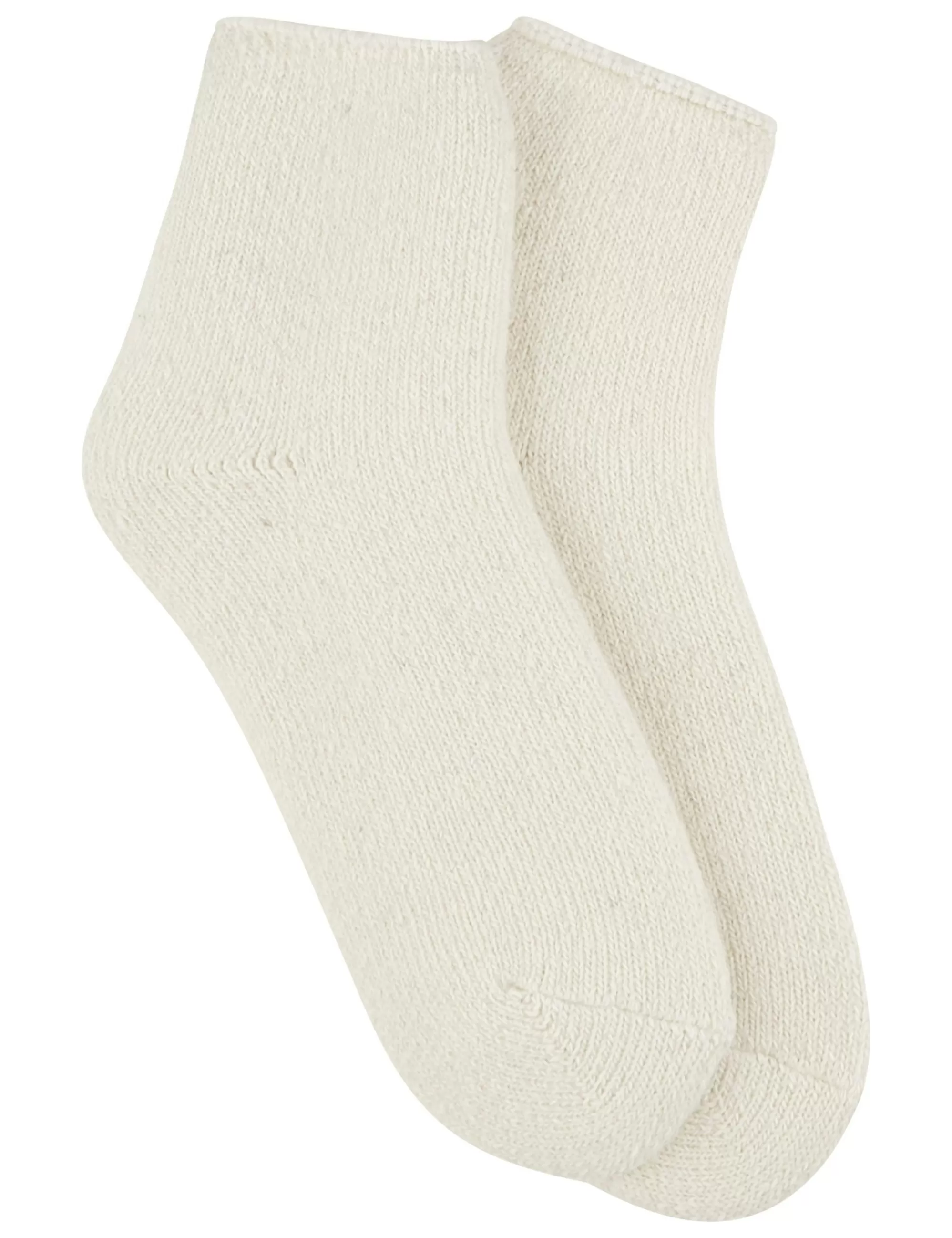 ADLER BASIC Wollsocken Ecru Fashion